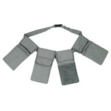 Garden Canvas Tool Belt Waist Bag, Length:125cm, Grey