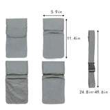 Garden Canvas Tool Belt Waist Bag, Length:125cm, Grey