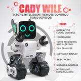 JJR/C R4 Cady Wile 2.4GHz Intelligent Remote Control Robo-advisor Money Management Robots Toy with Colorful LED Light, Remote Control Distance: 15m, Age Range: 8 Years Old Above , R4