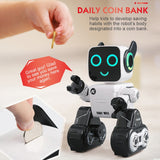 JJR/C R4 Cady Wile 2.4GHz Intelligent Remote Control Robo-advisor Money Management Robots Toy with Colorful LED Light, Remote Control Distance: 15m, Age Range: 8 Years Old Above , R4