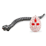 Tricky Funny Toy Infrared Remote Control Scary Creepy Snake, Size: 38*3.5cm, Snake (Black), Snake (Orange), Snake (Green), Snake (White)