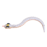 Tricky Funny Toy Infrared Remote Control Scary Creepy Snake, Size: 38*3.5cm, Snake (Black), Snake (Orange), Snake (Green), Snake (White)