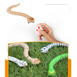 Tricky Funny Toy Infrared Remote Control Scary Creepy Snake, Size: 38*3.5cm, Snake (Black), Snake (Orange), Snake (Green), Snake (White)