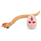 Tricky Funny Toy Infrared Remote Control Scary Creepy Snake, Size: 38*3.5cm, Snake (Black), Snake (Orange), Snake (Green), Snake (White)