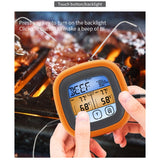 TS-6601-2 Kitchen Baking Touch Digital Double-Needle Color Screen Food Thermometer, TS-6601-2