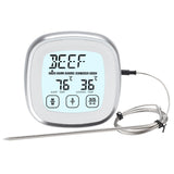 TS-BN53-A Digital Kitchen Food Cooking BBQ Wireless Touch Screen Thermometer with Timer & Alarm, TS-BN53-A