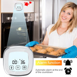 TS-BN53-A Digital Kitchen Food Cooking BBQ Wireless Touch Screen Thermometer with Timer & Alarm, TS-BN53-A