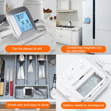 TS-82 Digital Kitchen Food Cooking BBQ Wireless Touch Screen Thermometer with Timer Alarm, TS-82