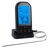 TS-HY62 Digital Kitchen Food Cooking BBQ Wireless Thermometer(Black), Single Probe