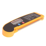 TS-BY52-Y Kitchen Food Cooking BBQ Foldable Waterproof Probe Thermometer(Yellow), TS-BY52-Y