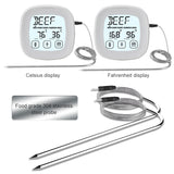 TS-802A Kitchen Food Cooking BBQ Dual Probe Touch Screen Thermometer, TS-802A