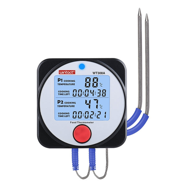 Wintact WT308A Smart Food Thermometer BT Meat Thermometer with Timer Alarm, Meat Thermometer