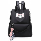 Multi-function Anti-theft Backpack Crossbody Casual Tote Bag with Accessories Pendant, 624