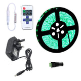 YWXLLight Dimmable Light Strip Kit, SMD 2835 5m LED Ribbon, Waterproof for Indoor , 11key Remote Control LED Strip Lamp 300LEDs UK Plug