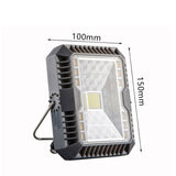 Solar Powered LED Flood Light IP55 Waterproof Wall Light Outdoor Safety Camping Emergency Lamp