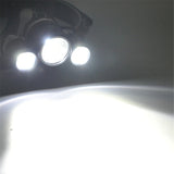 T6 6000 - 6500K LED Headlight USB Rechargeable Head Light 4 Modes Fishing Lamp