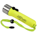 Waterproof Underwater Diving LED Flashlight Adjustable Torch Diving Work Fishing Hunting Lamp