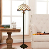 Modern Mediterranean Floor Lamp Mosaic Glass Living Room Dining Room Bedroom Decorative Light