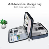 SM02 Small Nylon Waterproof Box Type Multi-function Storage Bag for iPad, Size: 23 x 17 x 8cm