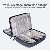 SM02 Small Nylon Waterproof Box Type Multi-function Storage Bag for iPad, Size: 23 x 17 x 8cm