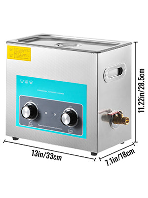 VEVOR Home Appliance 0.8L 2L 3L 6L 15L Ultrasonic Cleaner Portable Washing Machine Dishwasher Lave-Dishes Ultrasound Bath Sonic