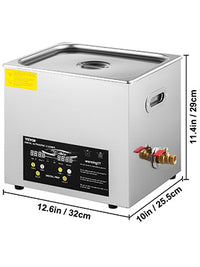 VEVOR 2L 3L 6L 10L 15L Upgraded Ultrasonic Cleaner Lave-Dishes Portable Washing Machine Diswasher Ultrasound Home Appliances