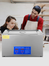 VEVOR 1.3L 2L 3L 6L 10L 15L 22L 30L Ultrasonic Cleaner Lave-Dishes Portable Washing Machine Diswasher Ultrasound Home Appliances