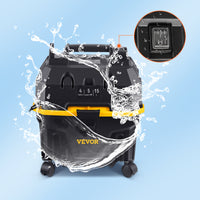 VEVOR Portable Wet and Dry Vacuum Cleaner 15L For Car & Home Appliance 1200W Power Strong Suction Vacuum Cleaner & Air Blower